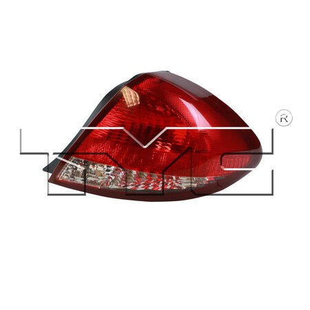 Tyc Tyc Tail Light Assembly, 11-6033-01 11-6033-01